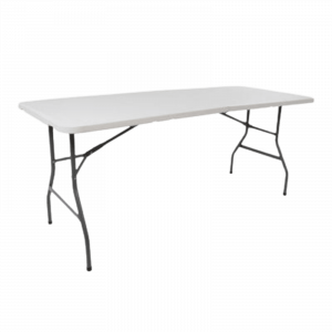 Table pliante en résine - 8 personnes
