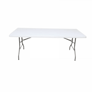 Table pliante en résine – 8 personnes